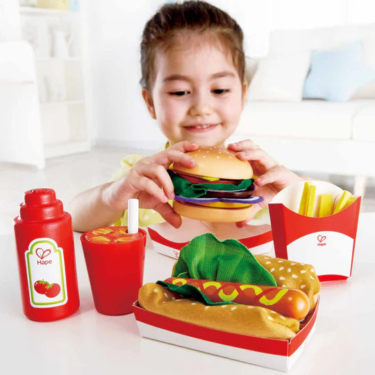 Set comida rapida Hape