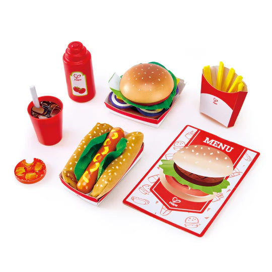 Set comida rapida Hape