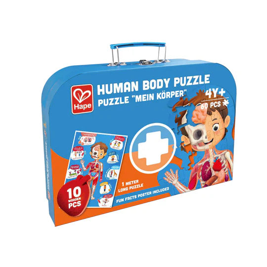 Puzzle cuerpo Humano 60 piezas Hape