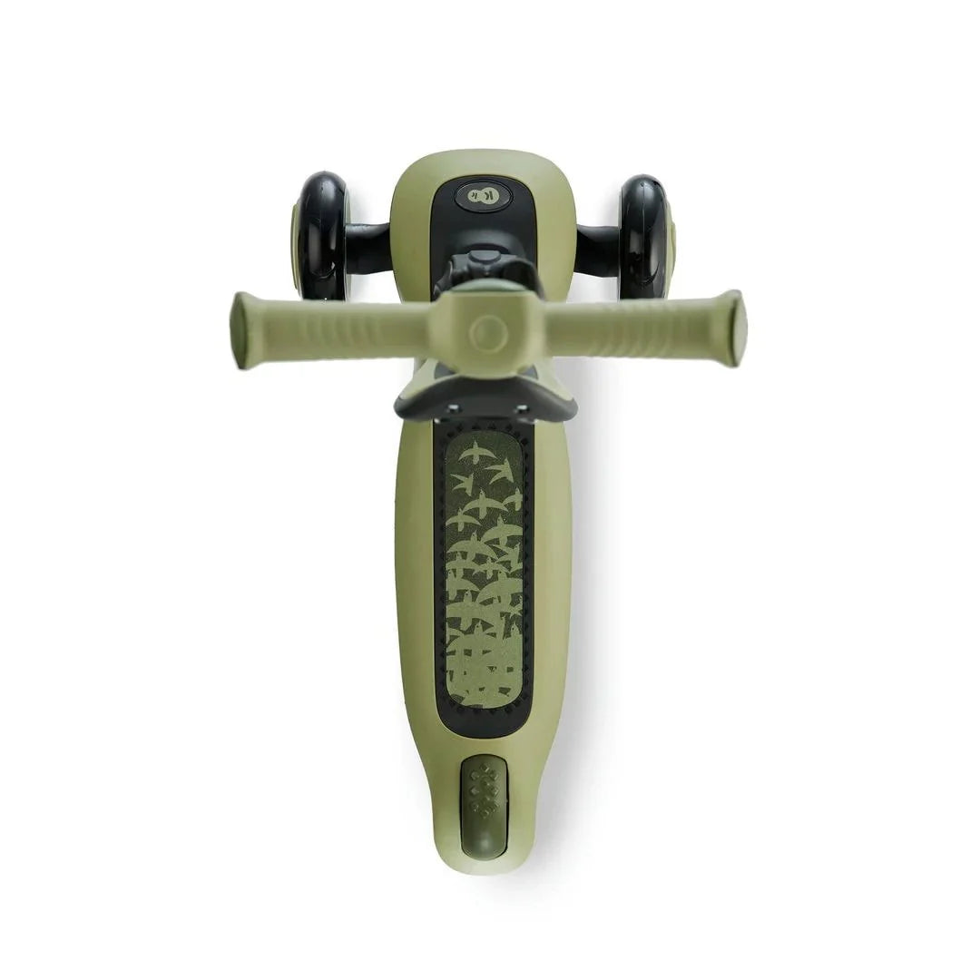 Triciclo Monopatin verde 2 en 1 Halley Kinderkraft