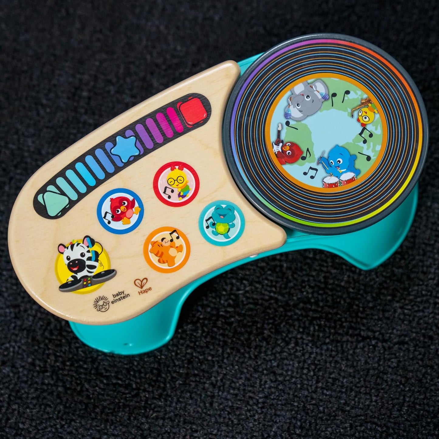 Mi primer mesa tocadiscos DJ Baby Einstein Hape