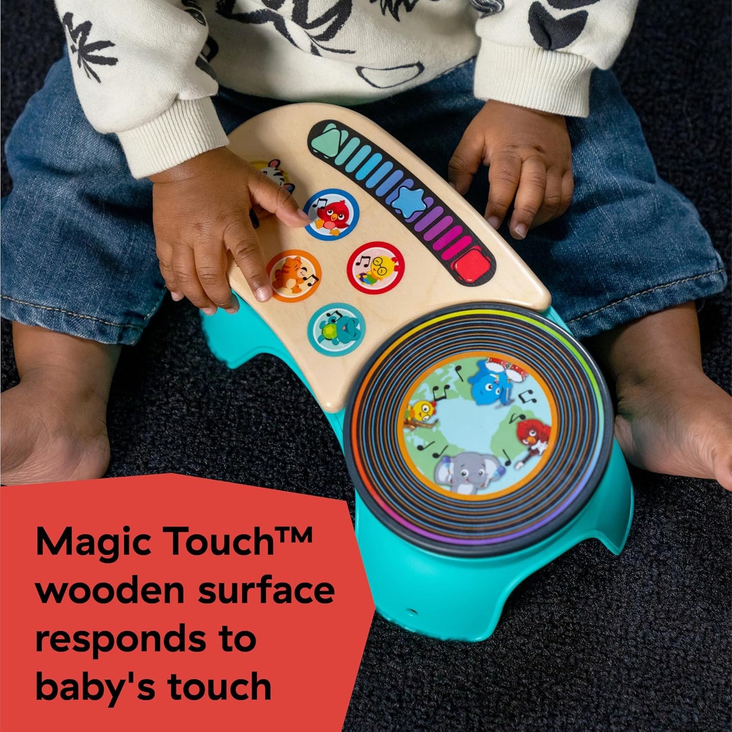 Mi primer mesa tocadiscos DJ Baby Einstein Hape