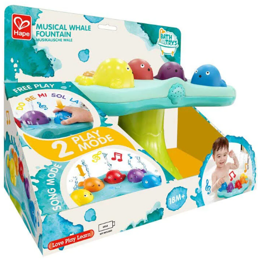 Fuente Musical Ballena Hape