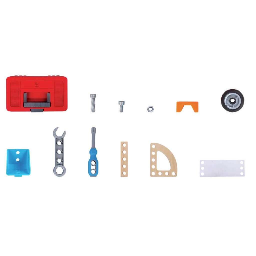 Set para construcción de autos Hape