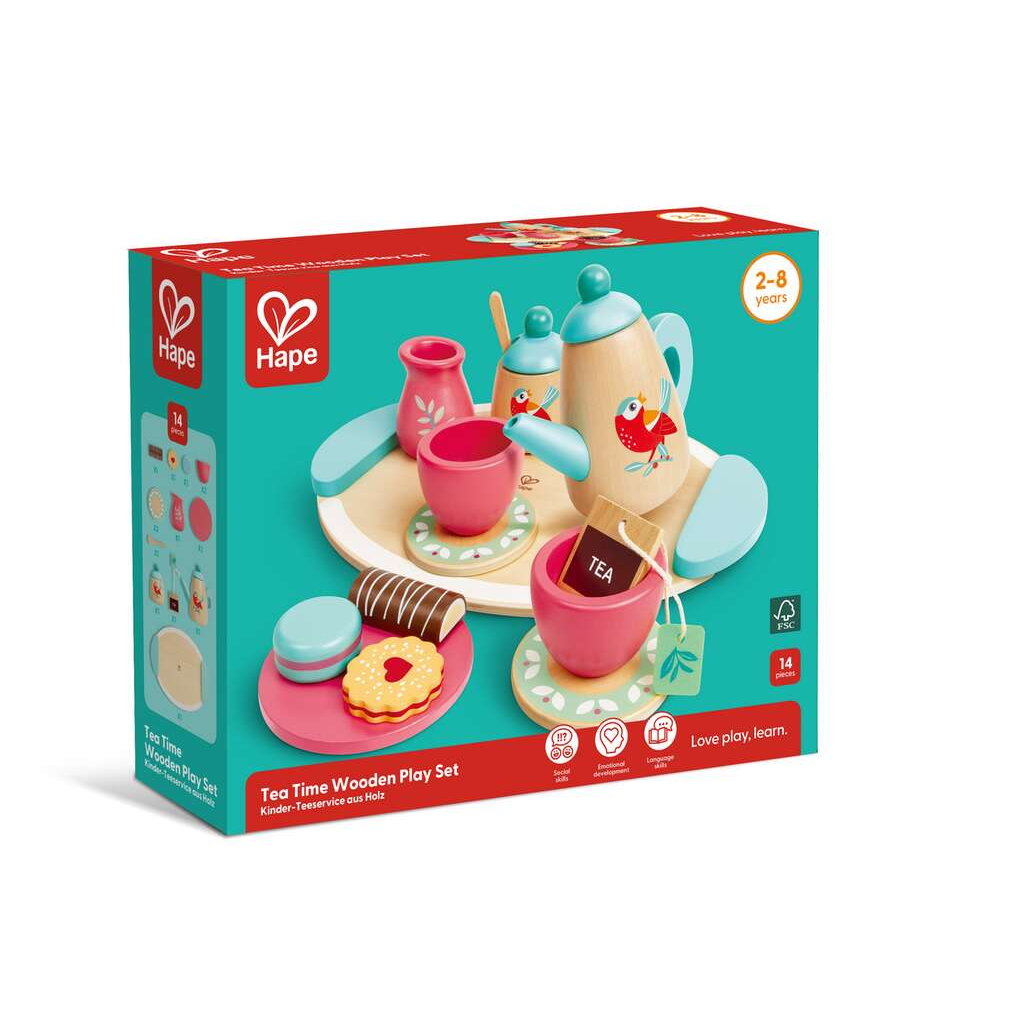 Set de Te de Madera Hape