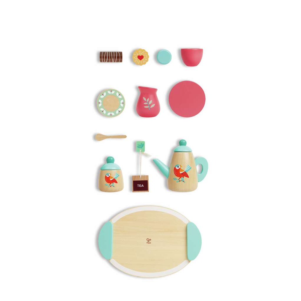 Set de Te de Madera Hape