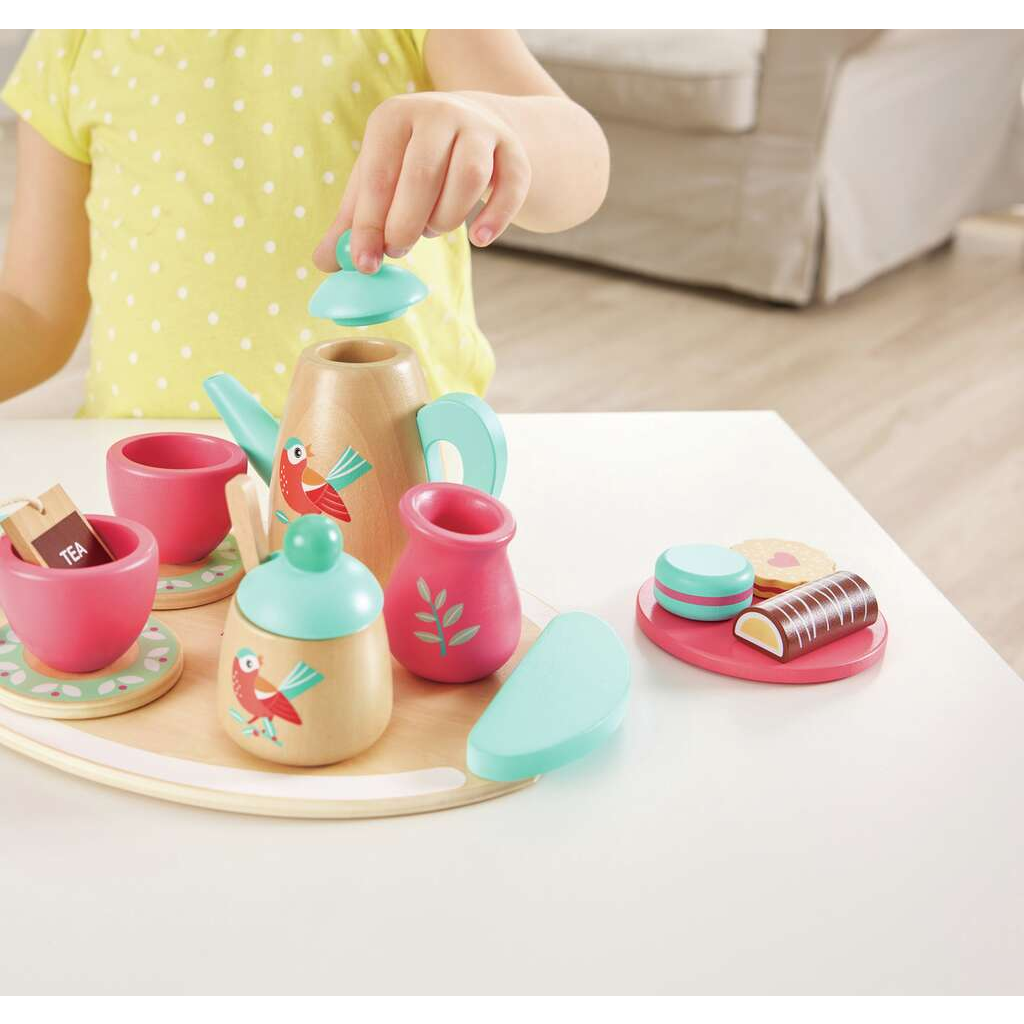 Set de Te de Madera Hape