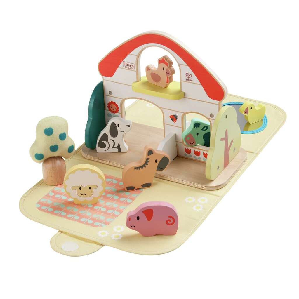 Juego de granja Portable Hape