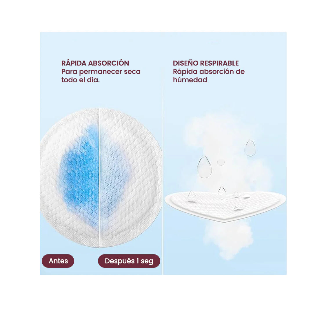 Pads Absorbentes de Lactancia Ultra Delgados 60 unidades