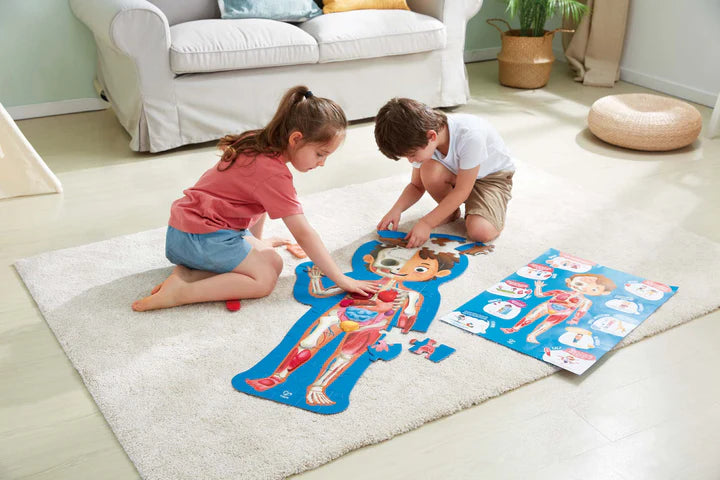Puzzle cuerpo Humano 60 piezas Hape