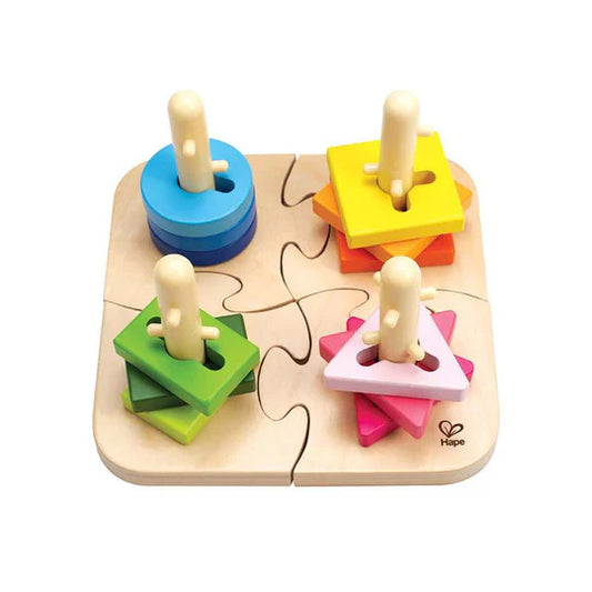 Mi primer encaje en relieve Hape