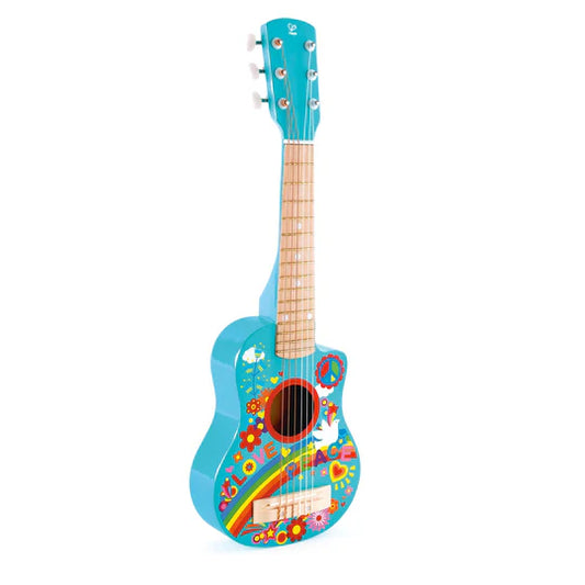 Guitarra con flores Hape
