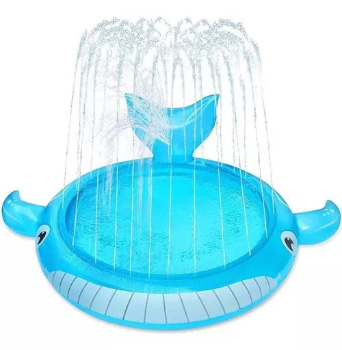 Piscina Alfombra Rocia Ballena 170cm
