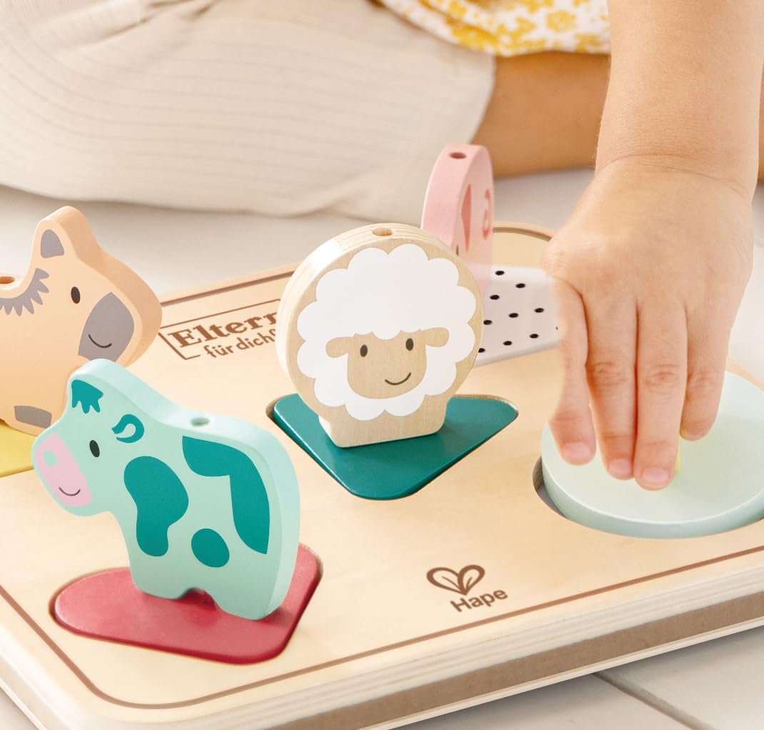 Puzzle con sonidos Animales Hape