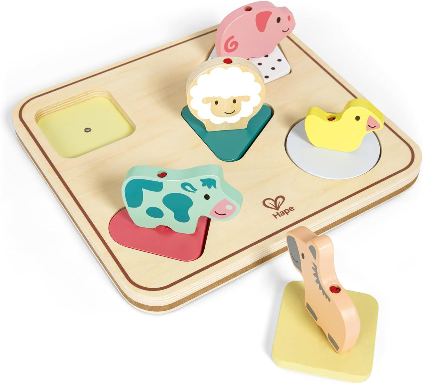 Puzzle con sonidos Animales Hape