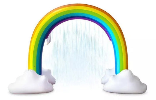 Arco Iris Nubes Inflable Rociador 310
