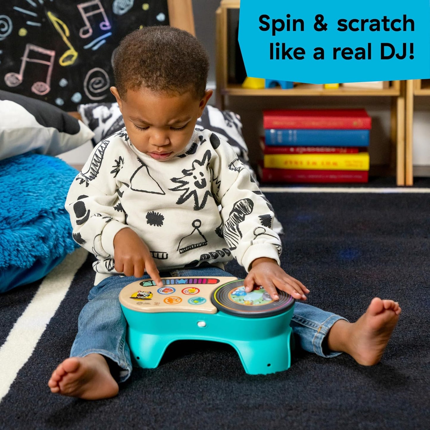Mi primer mesa tocadiscos DJ Baby Einstein Hape