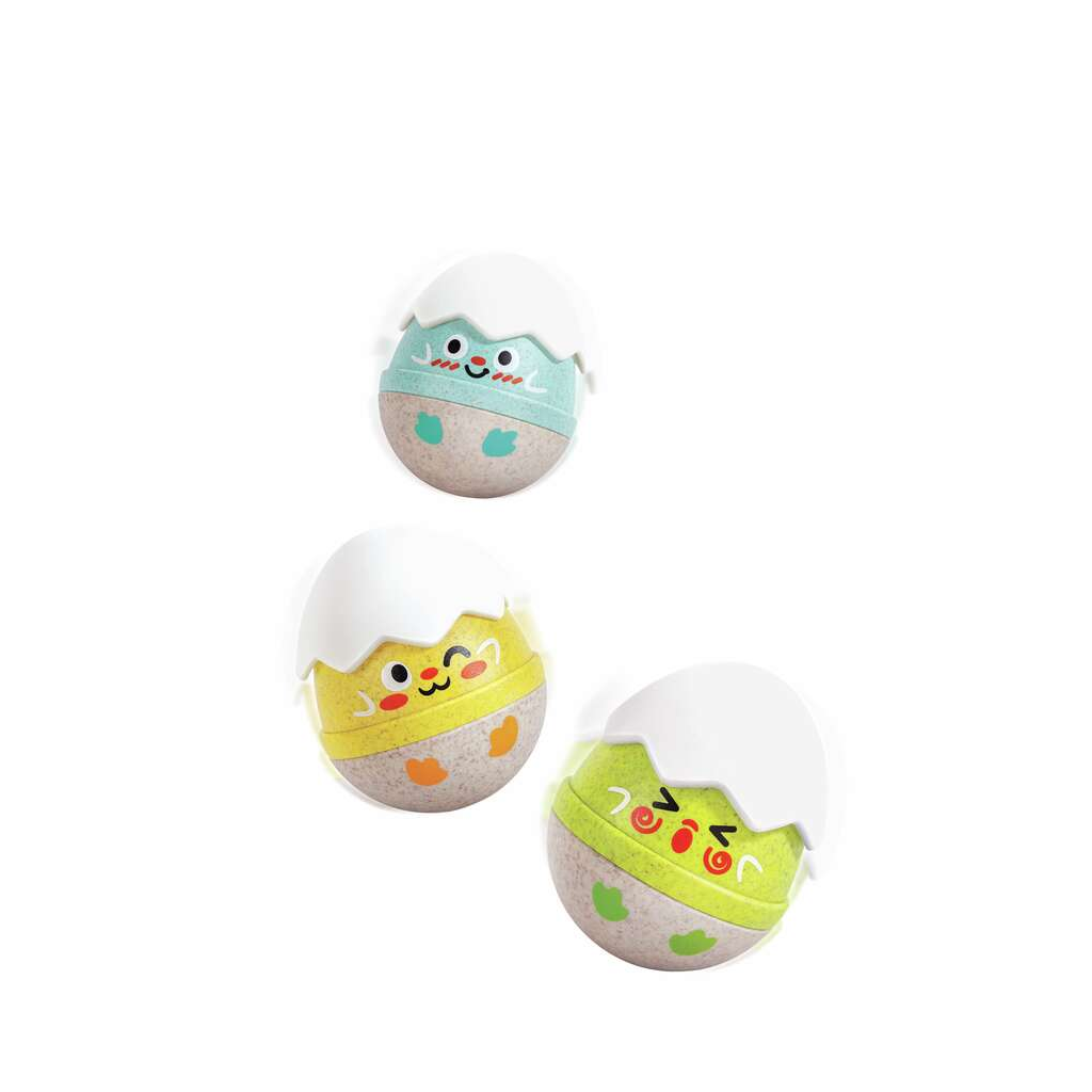 Set sonajeros mordedores Huevito feliz Hape