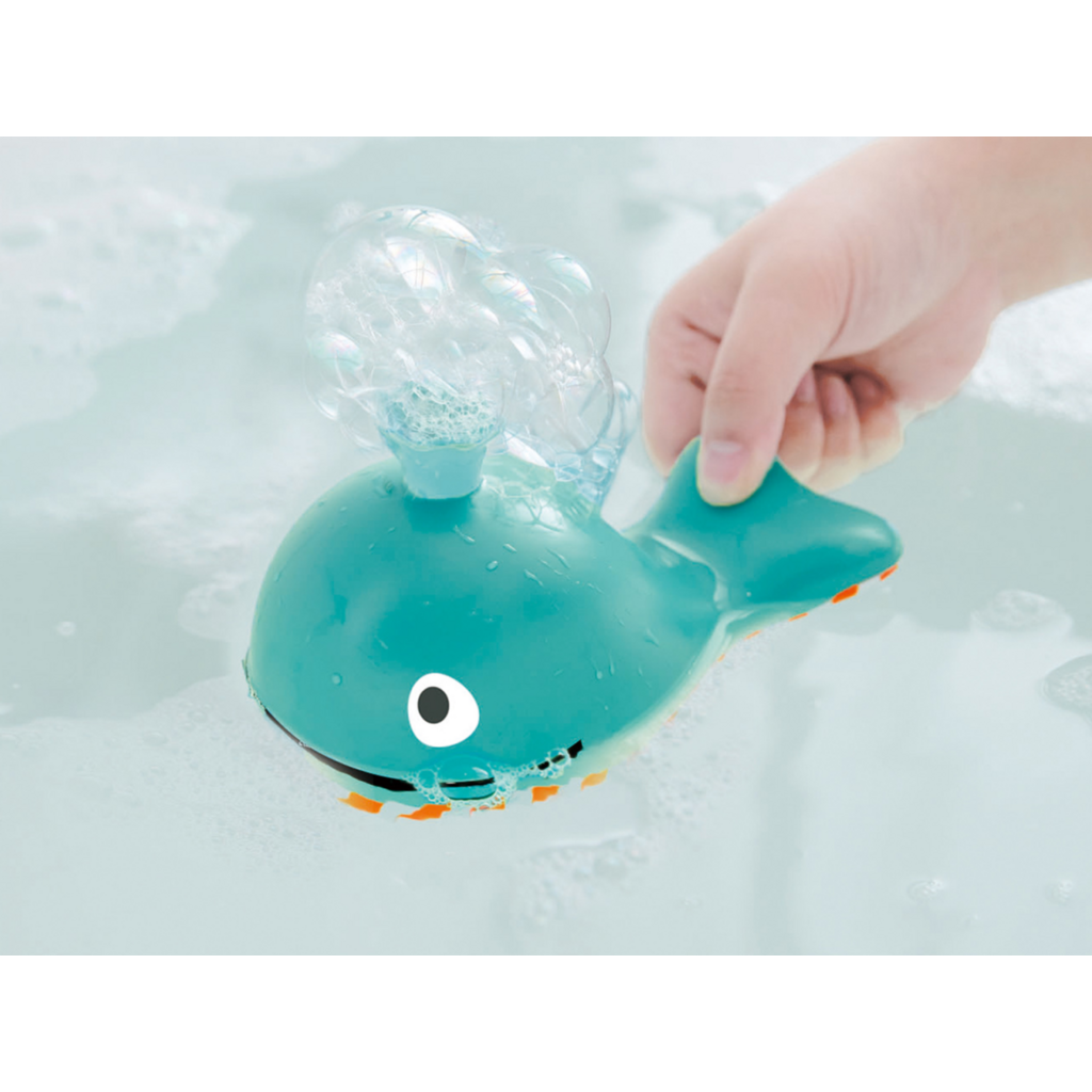 Ballena crea burbujas Hape