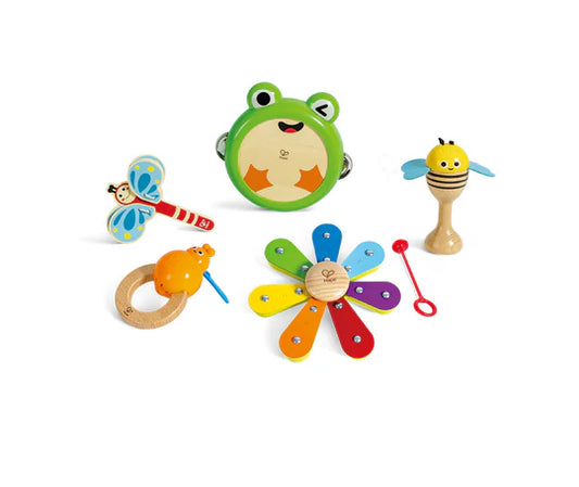 Kit rítmico de banda de la naturaleza Hape