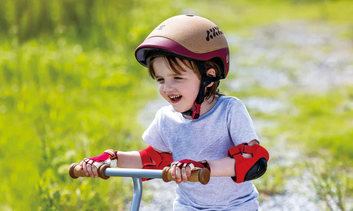 Mi Primer Casco de bicicleta Rojo Hape