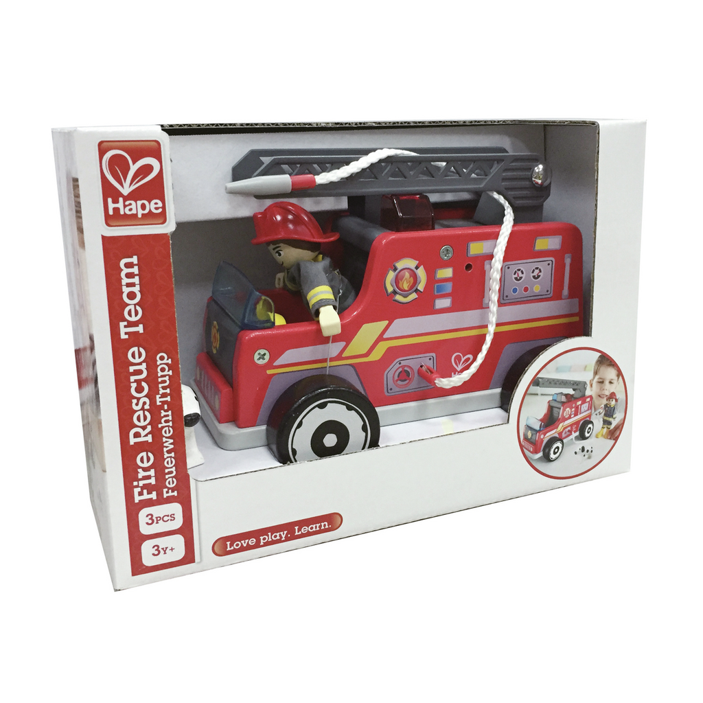 Camión de bomberos equipo de rescate Hape