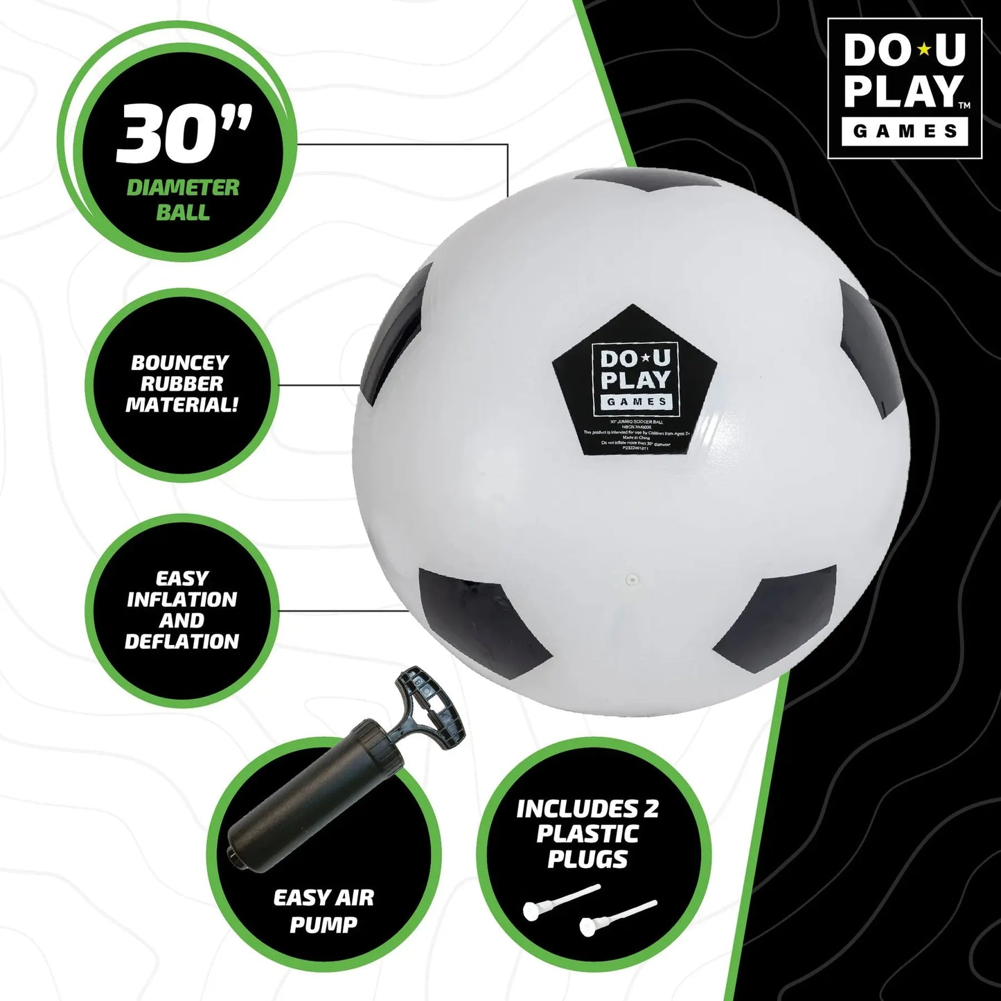 Pelota de Futbol Jumbo de 76cms TRELINES HAPE